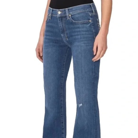 NWT 7FAM THE DOJO FLARE ORIGINAL TROUSER Size 29 - Picture 2 of 11